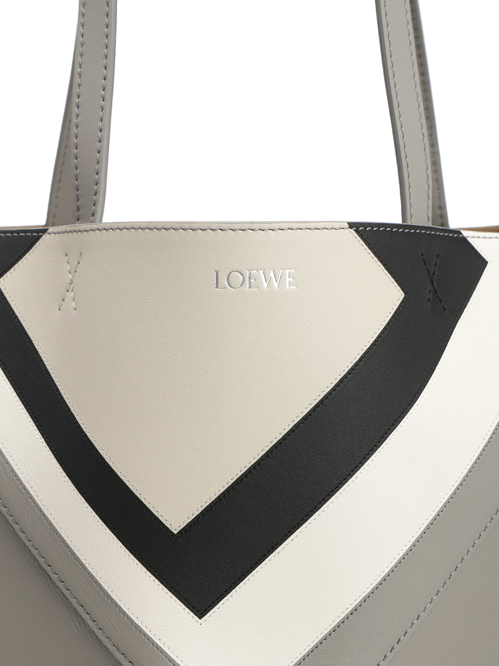 Loewe Puzzle Fold Shoulder Bags - Grey | 45c4fc234b062e66cd5116aaa0ea675d6bc36e11