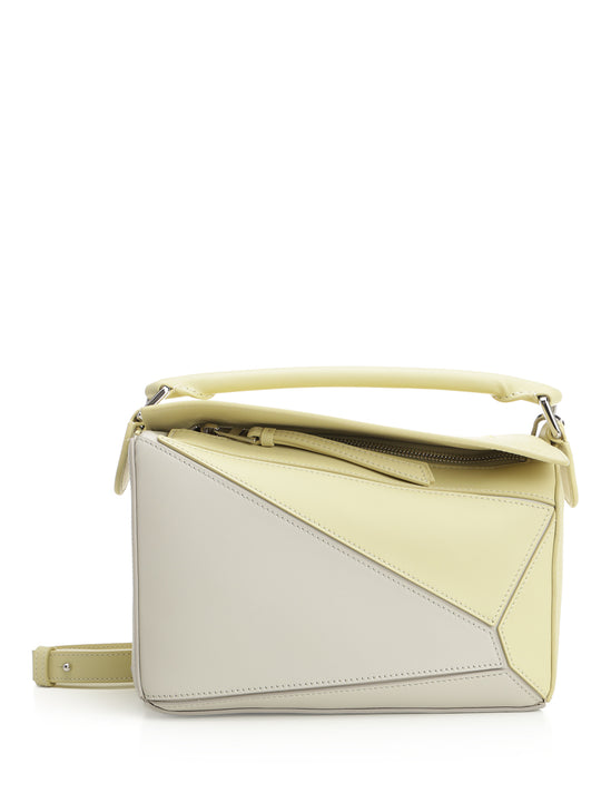 Puzzle Handbags Grey