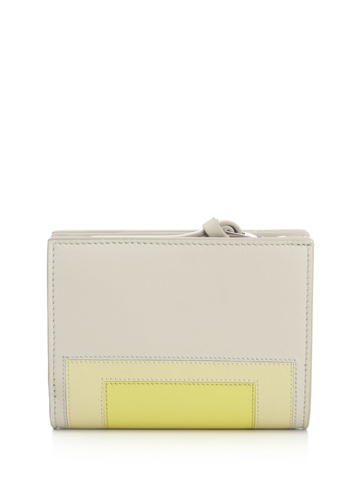 Loewe Compact Wallet Small leather goods - Bianco | 672d90ee1f593d7f8fe088ccefeee26383e95df9