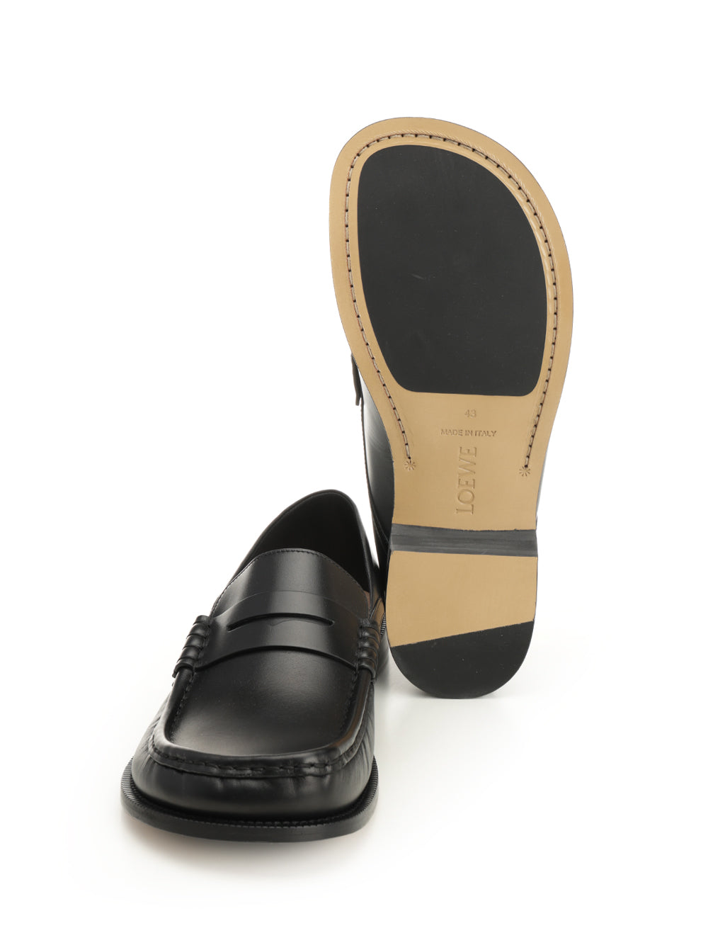 Loewe Campo Flap Scarpe basse - Nero | 62f02dc03b5af6b9726ed9555bdcc9bef27b784b