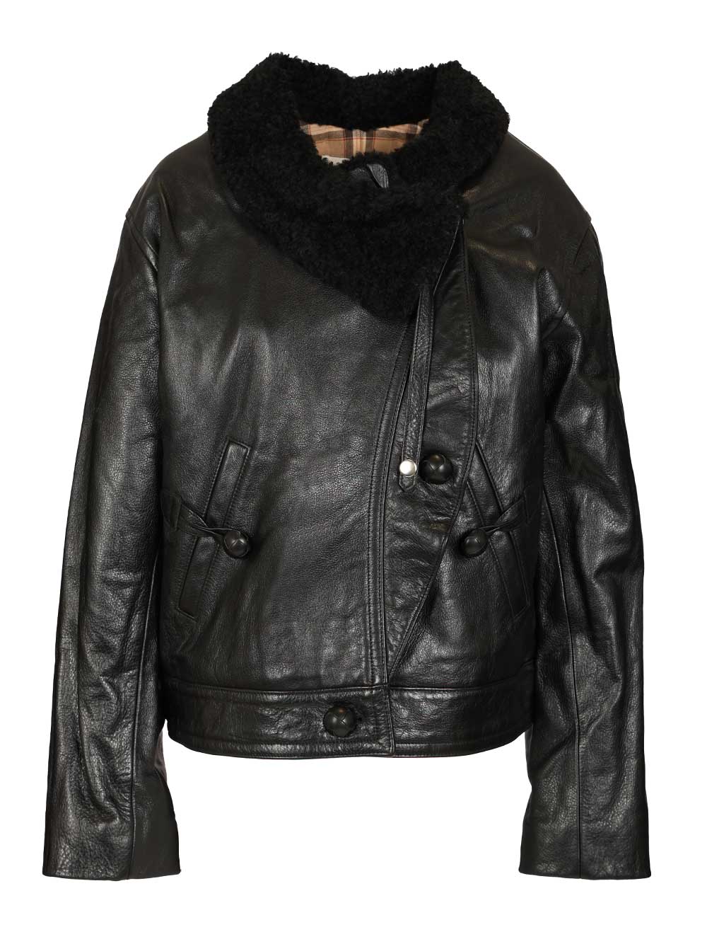 Isabel Marant Briyana Leather Jacket Giacche - Nero | 2a8fc09302fc72f26ca056931f6eb562058bd9fe