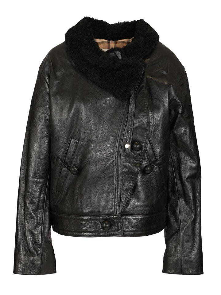 Isabel Marant Briyana Leather Jacket Giacche - Nero | 2a8fc09302fc72f26ca056931f6eb562058bd9fe