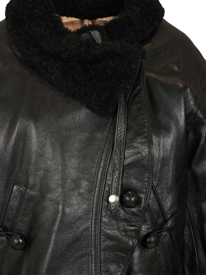 Isabel Marant Briyana Leather Jacket Giacche - Nero | 80f0b3291534bcf1b459423408cb20a1a2e142f5