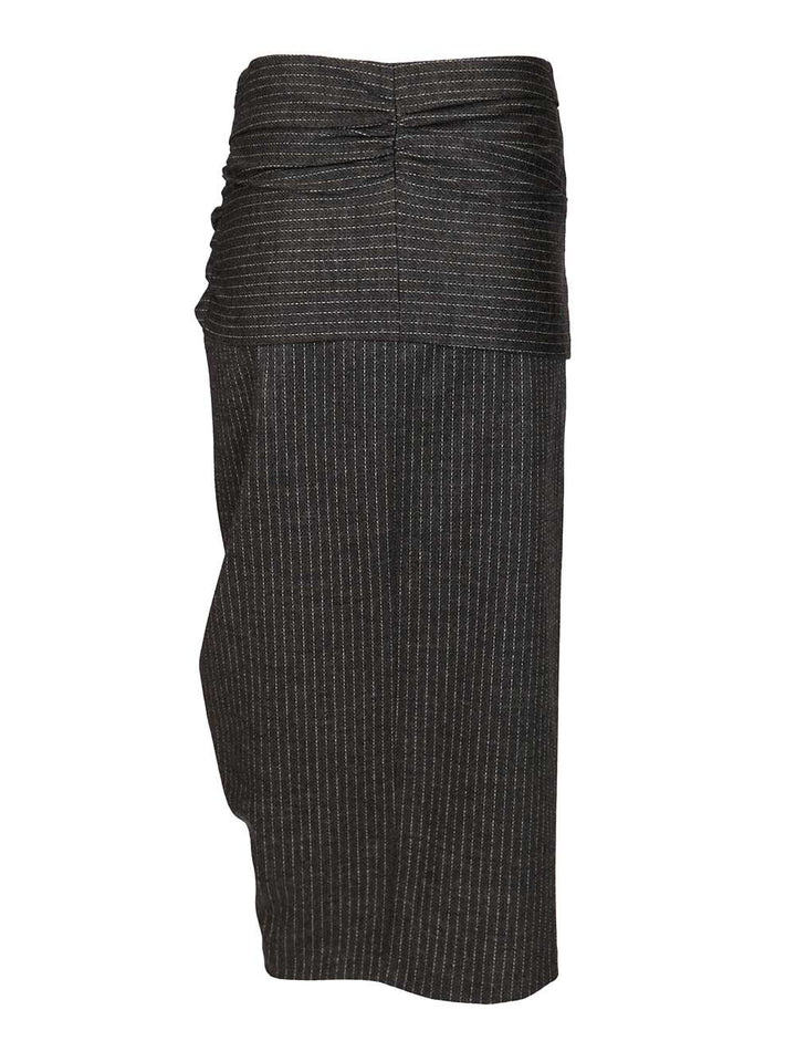Isabel Marant Reilly Skirt Gonne - Grey | ea10147b5e1804971db4d6f8ec9e2115c2612f4d