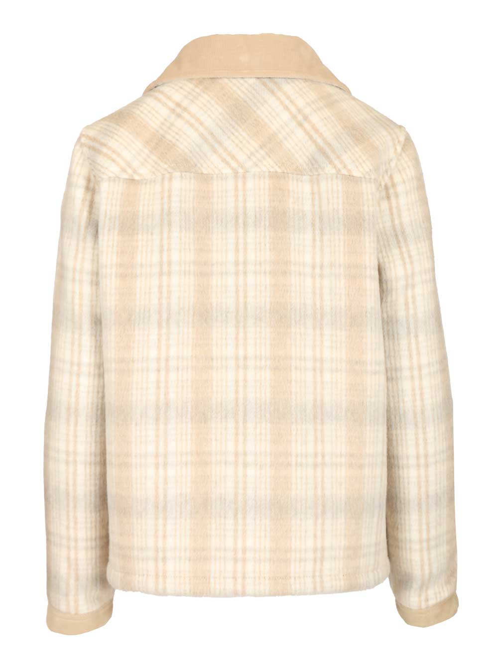 Fay Short Jacket With 3 Hooks Coats - Beige | 2cd520958f6dc384df0a62c0bf9feb8bc5c453c6