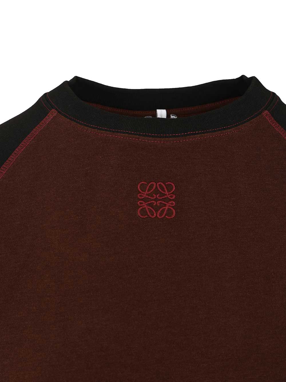 Loewe Stretch Cotton And Viscose Jersey T-Shirt - Nero | be1f4f2003839eb91322fc03ed19676279d406f4