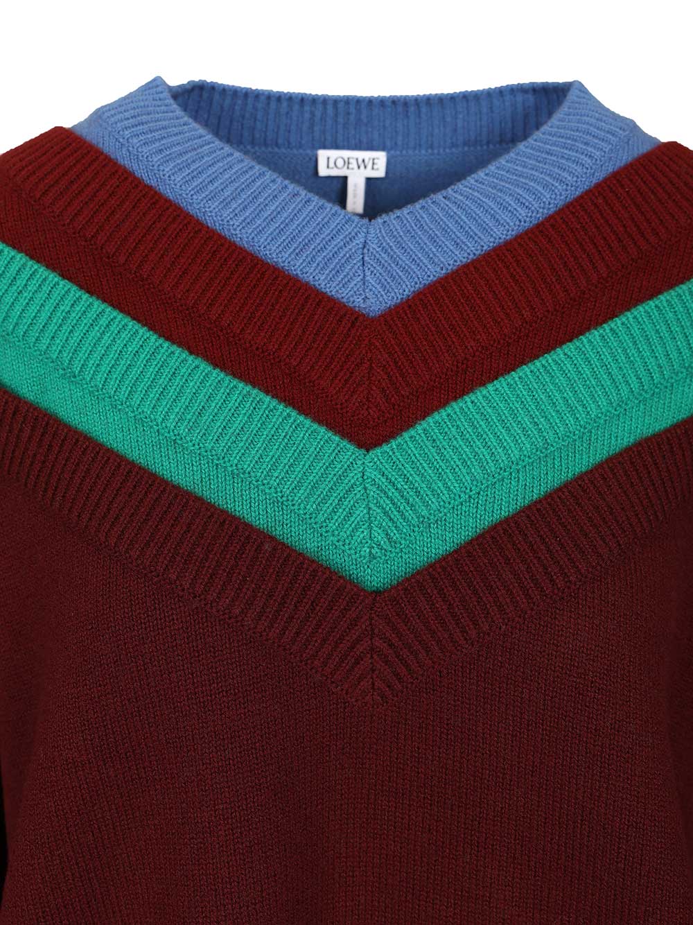 Loewe Wool Sweater Knitwear - Multicolor | 402c307d31a3db96eabe19118c0a1fb15b30cce7