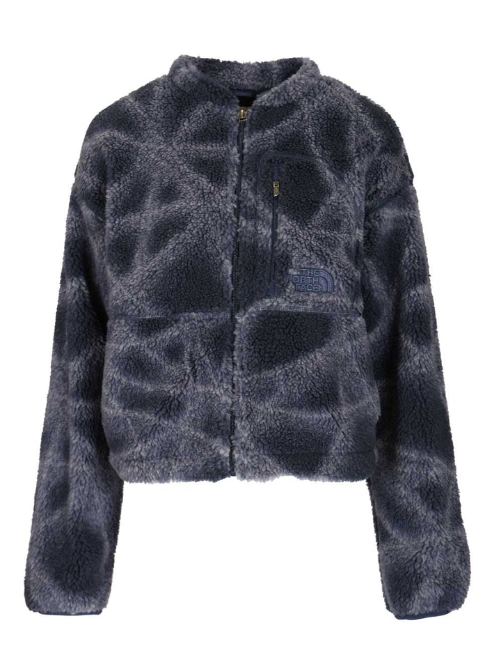 The North Face Full-Zip Fleece Extreme Knitwear - Blu | 56b83129966adab376f00273c8d146333cf6644a