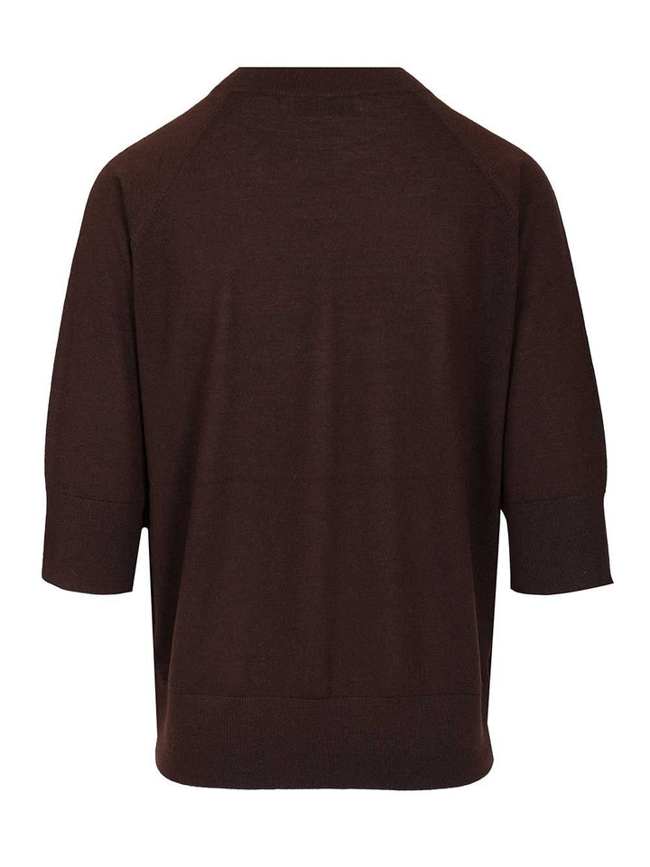 Dries Van Noten Tuan 2700 Sweater Knitwear - Marrone | 4d8671d93e09c6bf090c3b43182378f0ae0dfde0