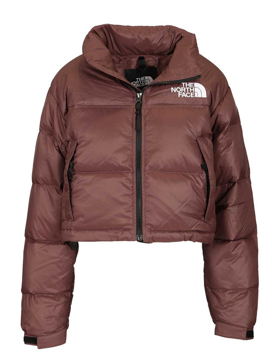Nuptse Short Jacket Coats Marrone