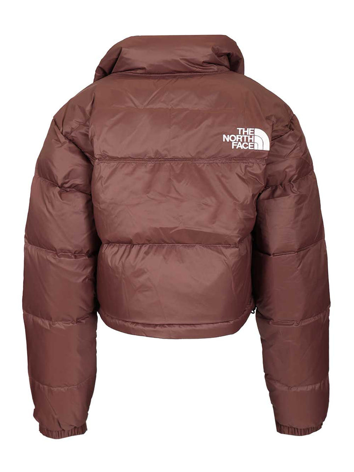 The North Face Nuptse Short Jacket Coats - Marrone | 8aa3993b50a671e4fb384a47ab5c5cde33c59d7c