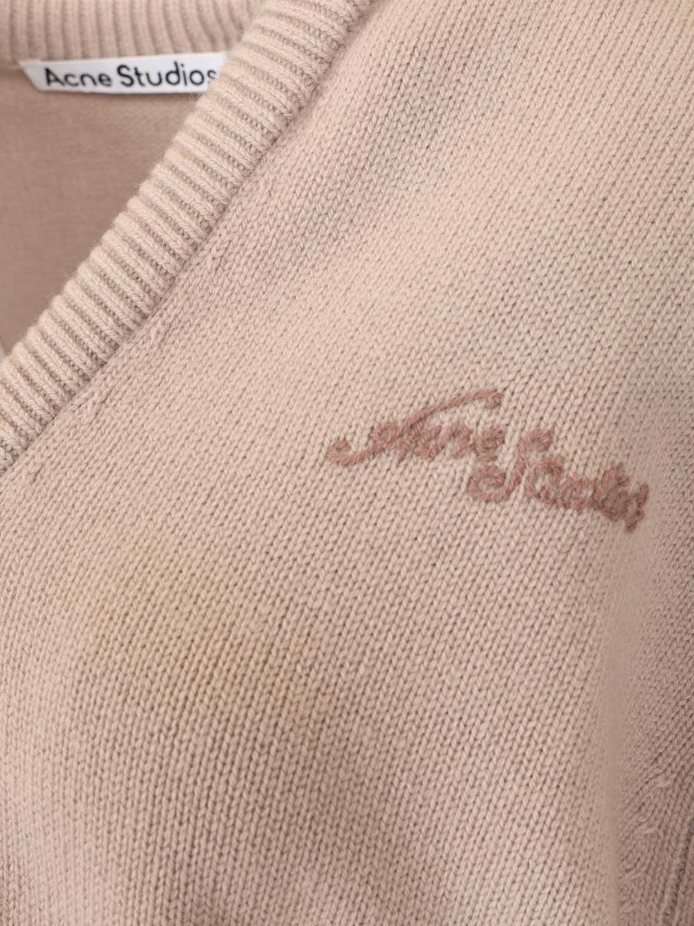 Acne Studios Wool Sweater Knitwear - Grey | 261e080bdc760e3074c564e4f2e1214f39c4147b