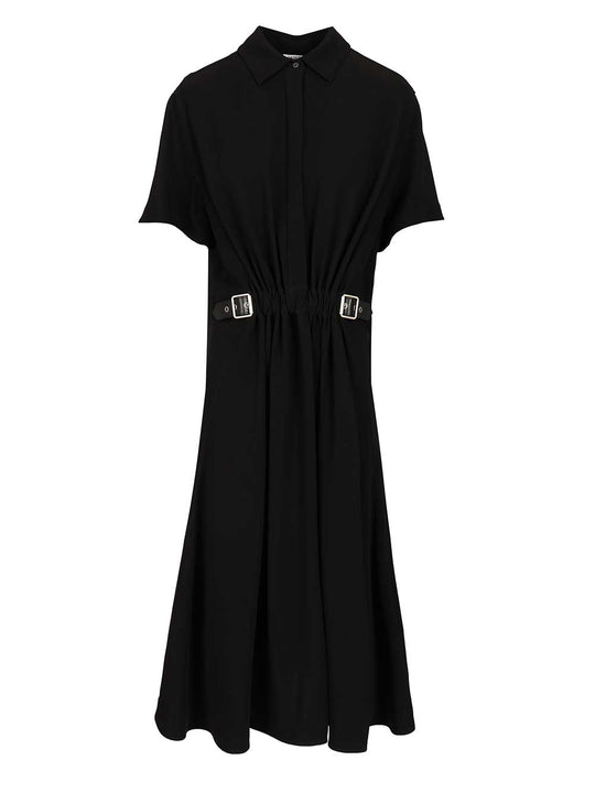 Stretch Viscose Dress Abiti Nero