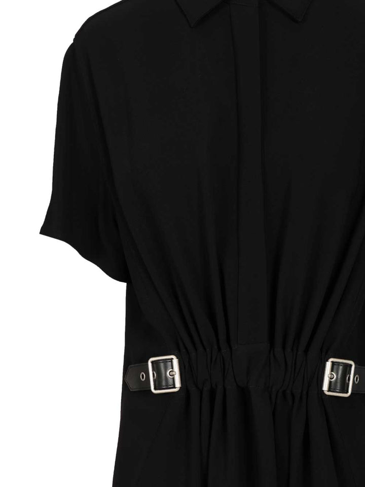 Loewe Stretch Viscose Dress Abiti - Nero | 28d68542157a7f4514d38776ed25495ed2979a7b