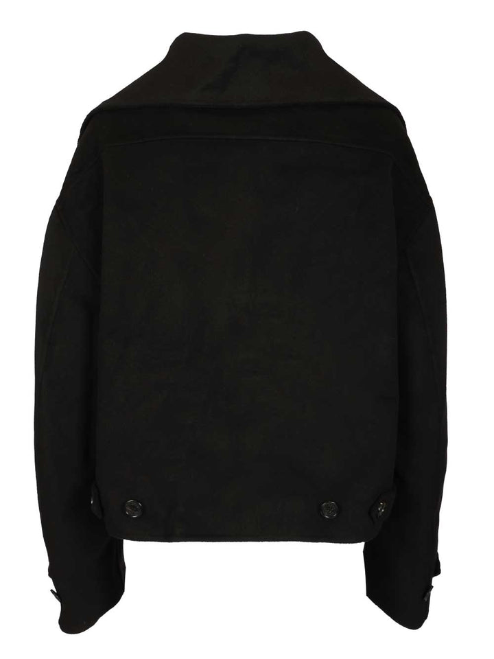 Acne Studios Wool Jacket Knitwear - Nero | aea88eb38f923f96979eee3d306c50487c4f43b5