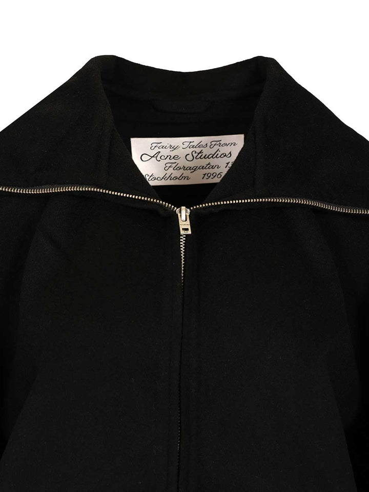 Acne Studios Wool Jacket Knitwear - Nero | f184b8cd8887f0d3d8bc611472e222ff83c66a67