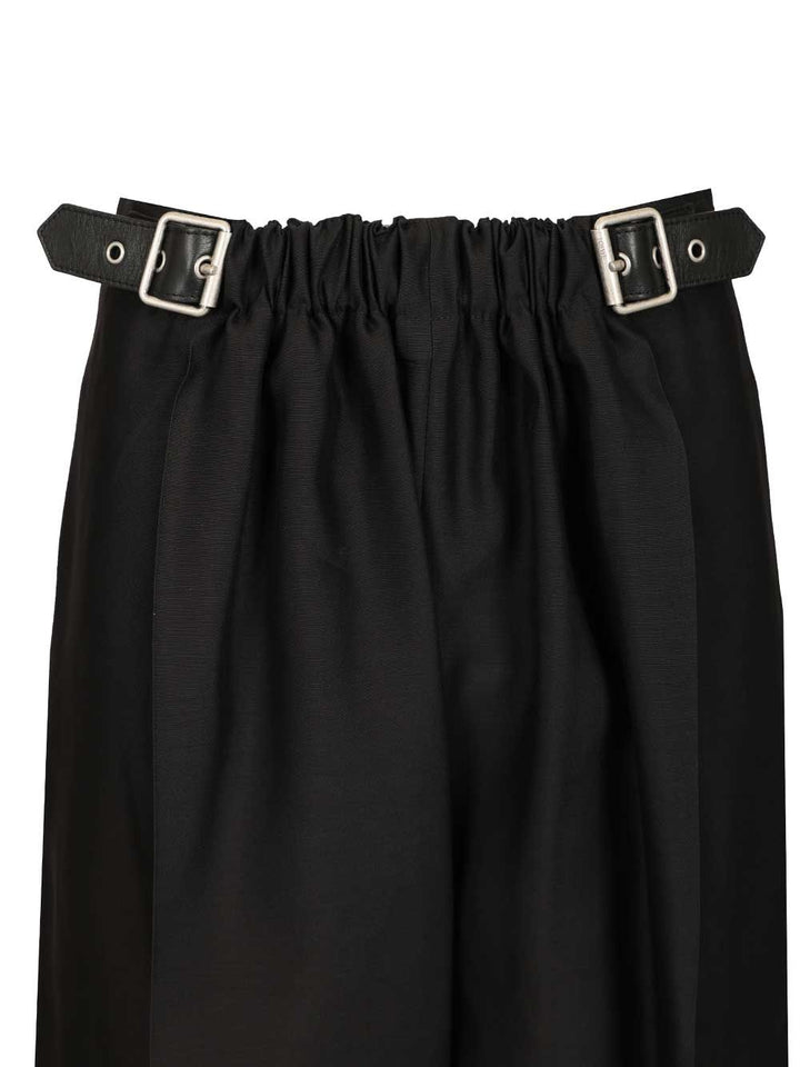 Loewe Wool And Silk Trousers - Nero | 5d979ee55a37b2be346d6dd11248be358fa1c4ea