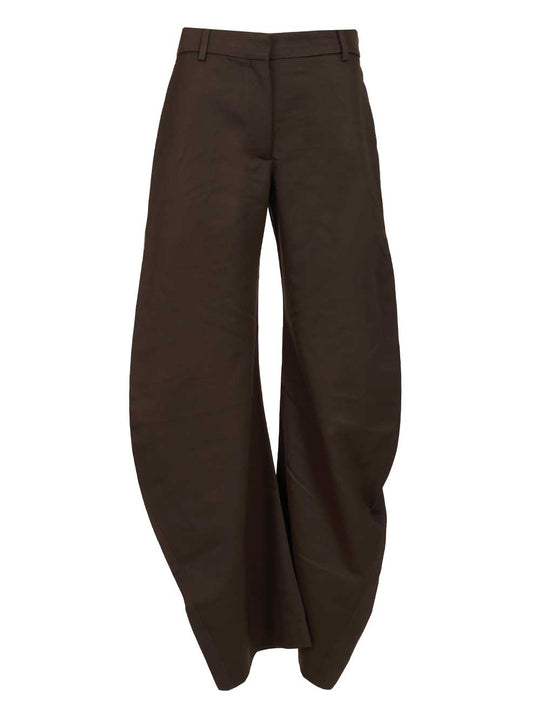 Tailored Trousers Marrone