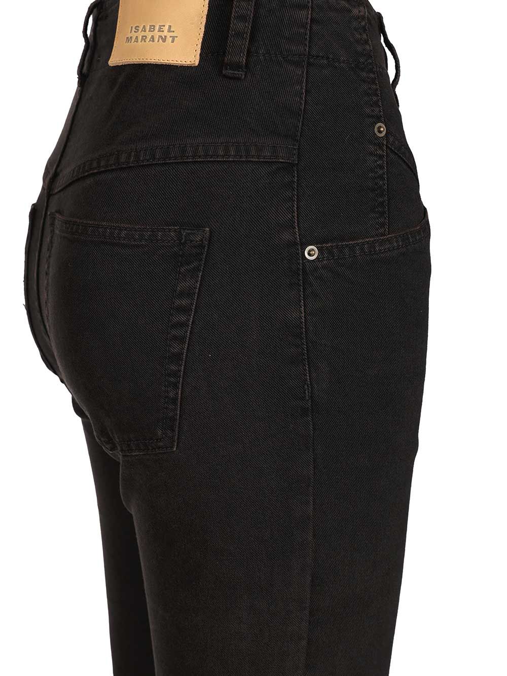 Isabel Marant Niliane Jeans - Nero | 2d06e1403caca4f950b7c7ac449dd99461c01eef