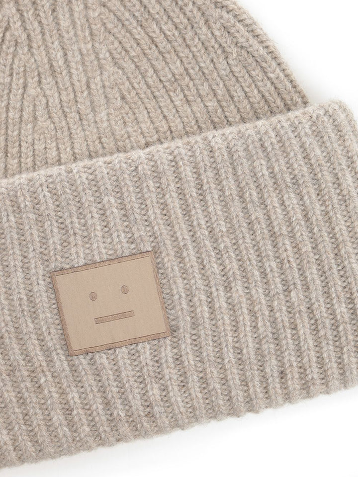 Acne Studios Yal Wool Hat Cappelli - Beige | 3634fdce51f7f26dd72b802ab9015d16eb80dffb