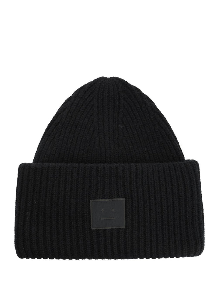 Acne Studios Yal Wool Hat Cappelli - Nero | f8ebe98d20757c5b3fdf7c66924e913f03fe142f