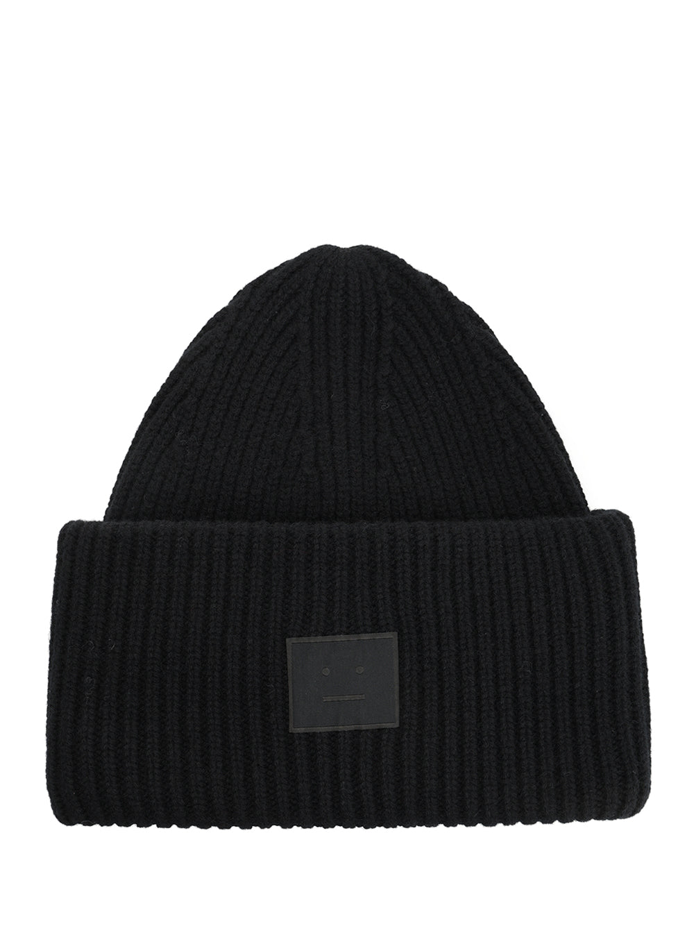 Acne Studios Yal Wool Hat Cappelli - Nero | bc7e026b45836a08ed1656a6e70ce11fc3ebbf81