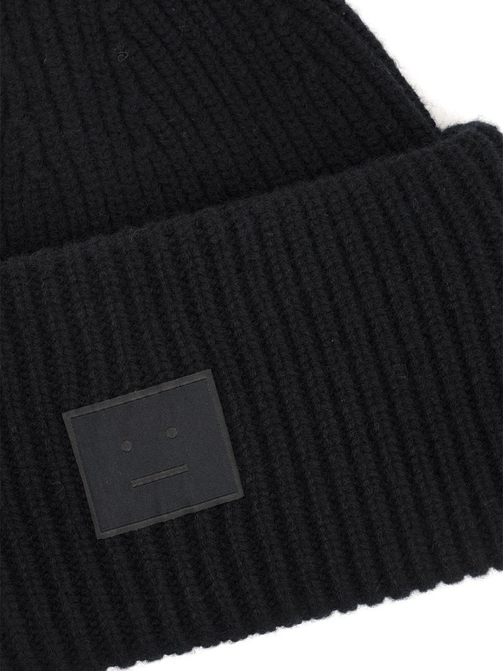 Acne Studios Yal Wool Hat Cappelli - Nero | 6103527c7211daa3b16416a4e8c2d4f3bbc87d8e