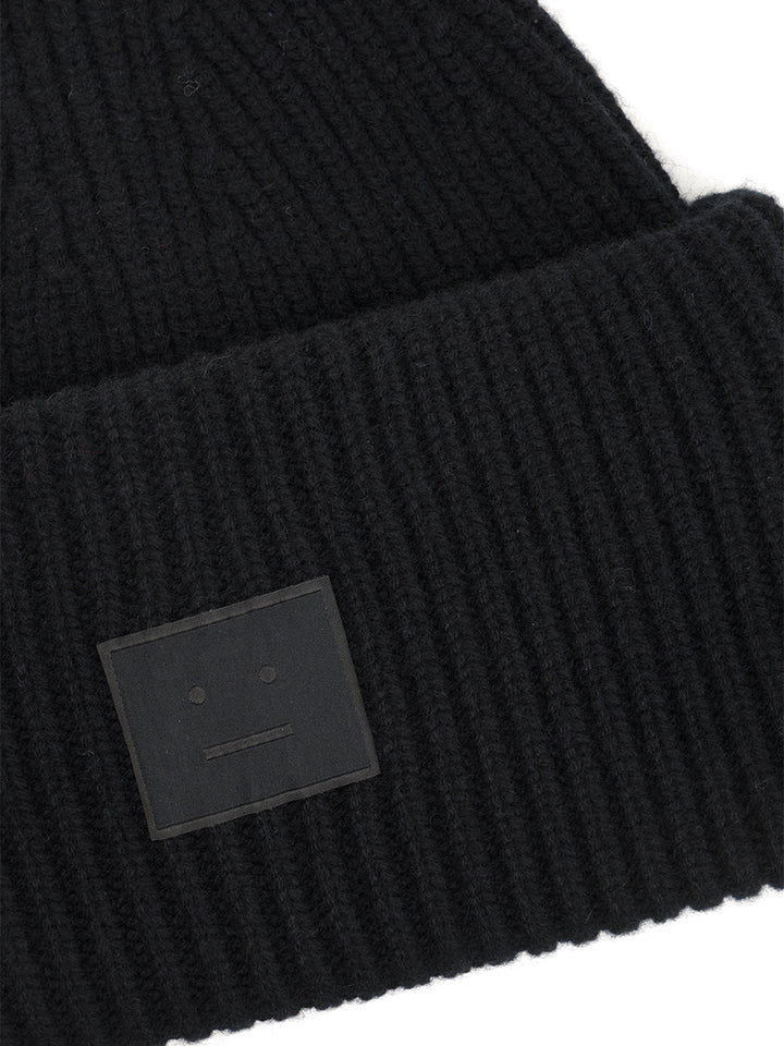 Acne Studios Yal Wool Hat Cappelli - Nero | f6b9f352e106668ccd5545348dd83f573a3b56fc