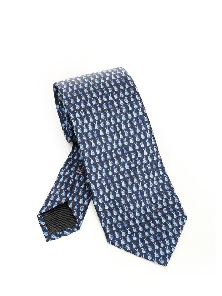 Ermenegildo Zegna Silk Tie Ties And Bow Ties - Blu | 7cb49073187f22ed1671a50a19d4020909e4ff6d