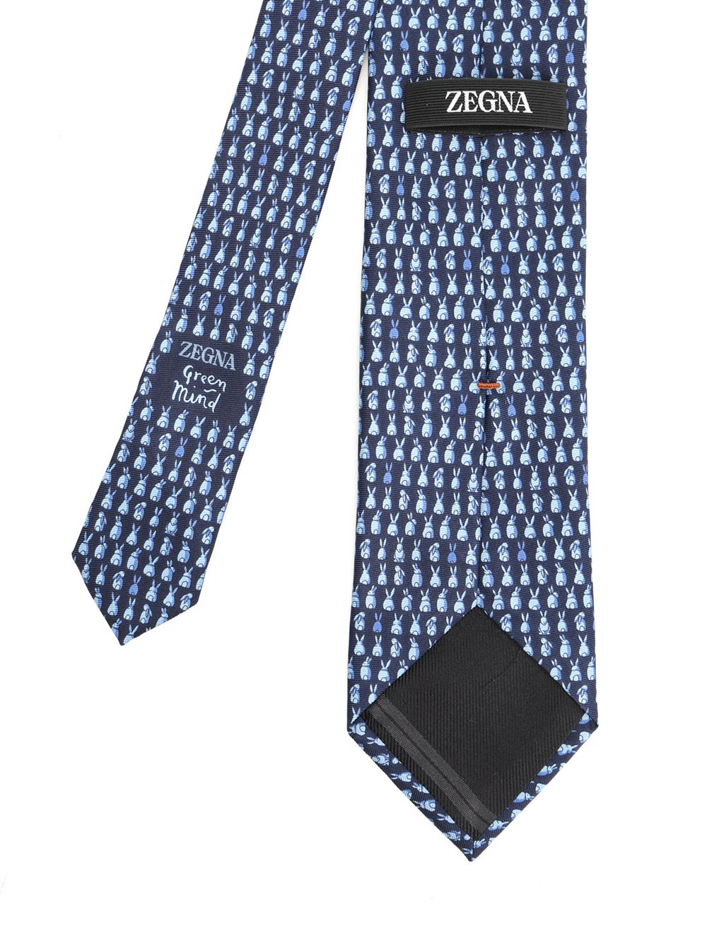Ermenegildo Zegna Silk Tie Ties And Bow Ties - Blu | 187307934a70ed60f0203304a39179634321a12f