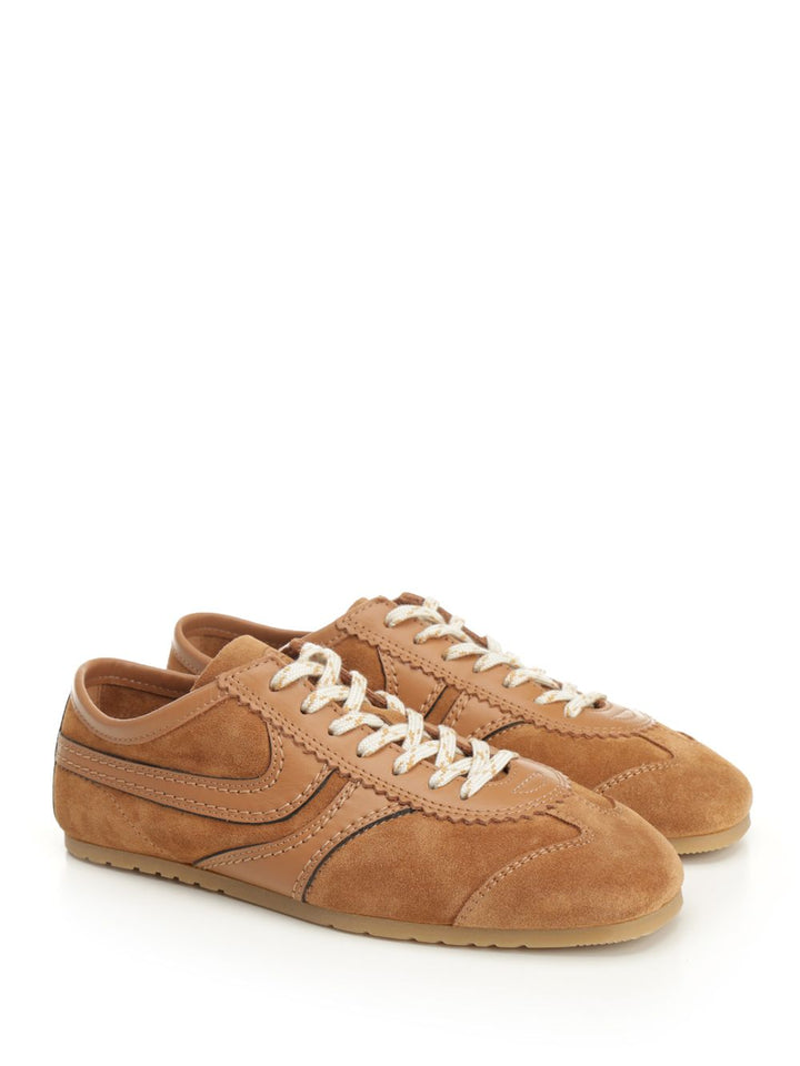 Dries Van Noten Suede Sneaker Sneakers - Marrone | 712ef2a061792faa996d11cdeb37b3900d209d2b