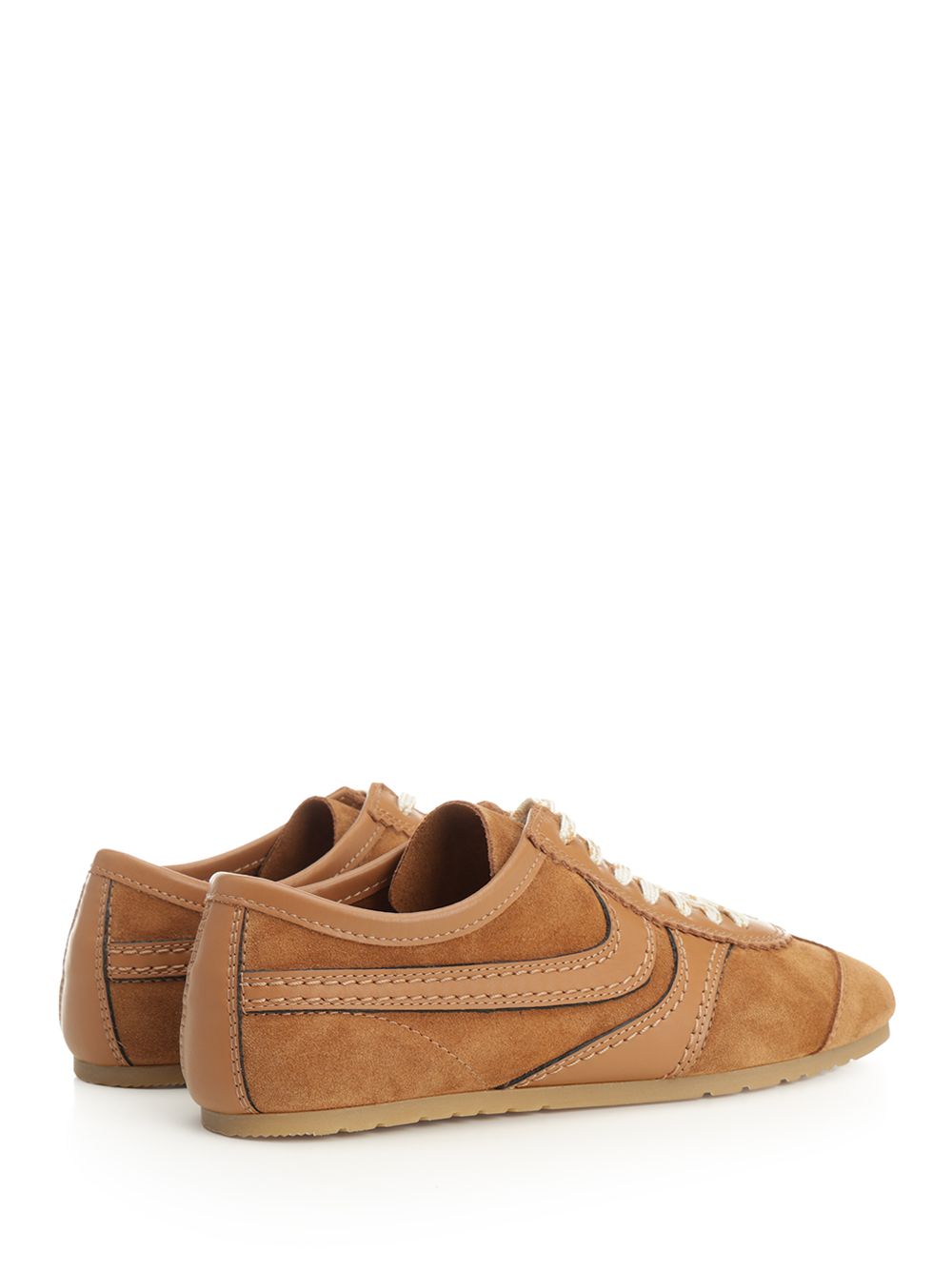 Dries Van Noten Suede Sneaker Sneakers - Beige | 1f5c93324d4ad6803e347694b89138ea4f151fdd
