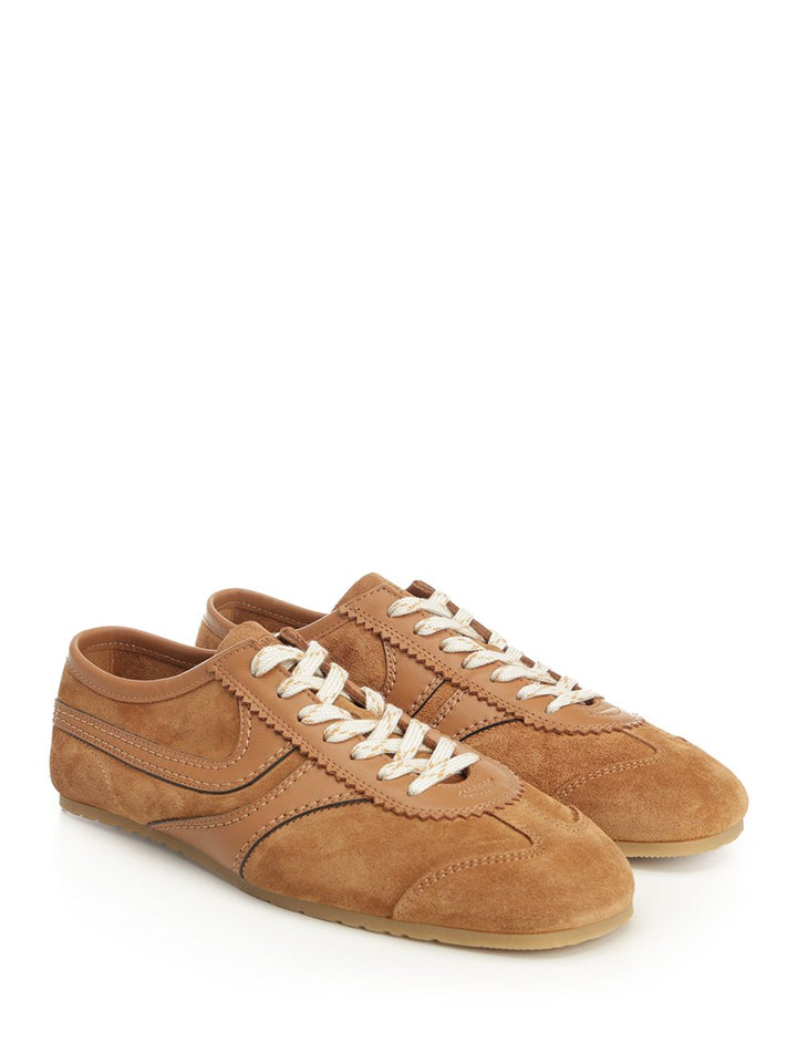 Dries Van Noten Suede Sneakers - Marrone | 328a40c8da1d2ff79bb0c70d5c9159c9cb5638db