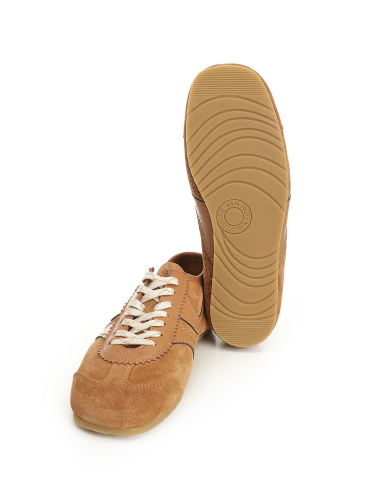 Dries Van Noten Suede Sneakers - Marrone | bbafa4aca13a25f530c1d64dbaa04c7096100b6e