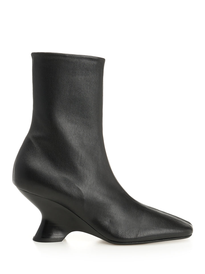 Dries Van Noten Leather Ankle Boots - Nero | 6e4d9bd25ebc8bbc9fc8a8d1f6e297618ea0eba5