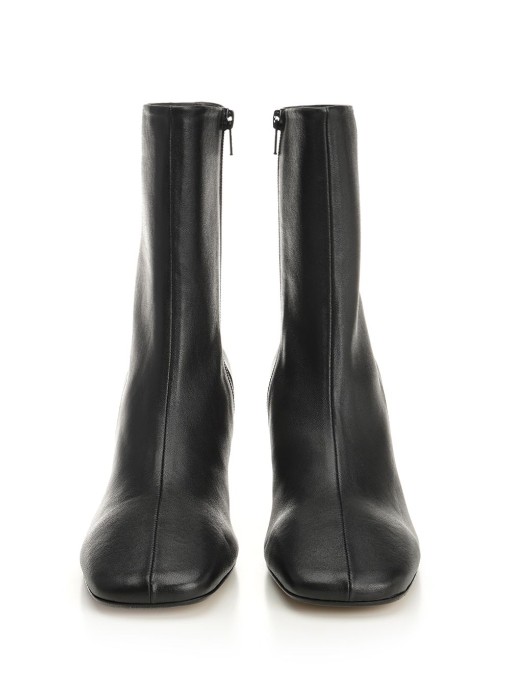 Dries Van Noten Leather Ankle Boots - Nero | 4de9c24ebb2b52515642037dd78170b9991504a5