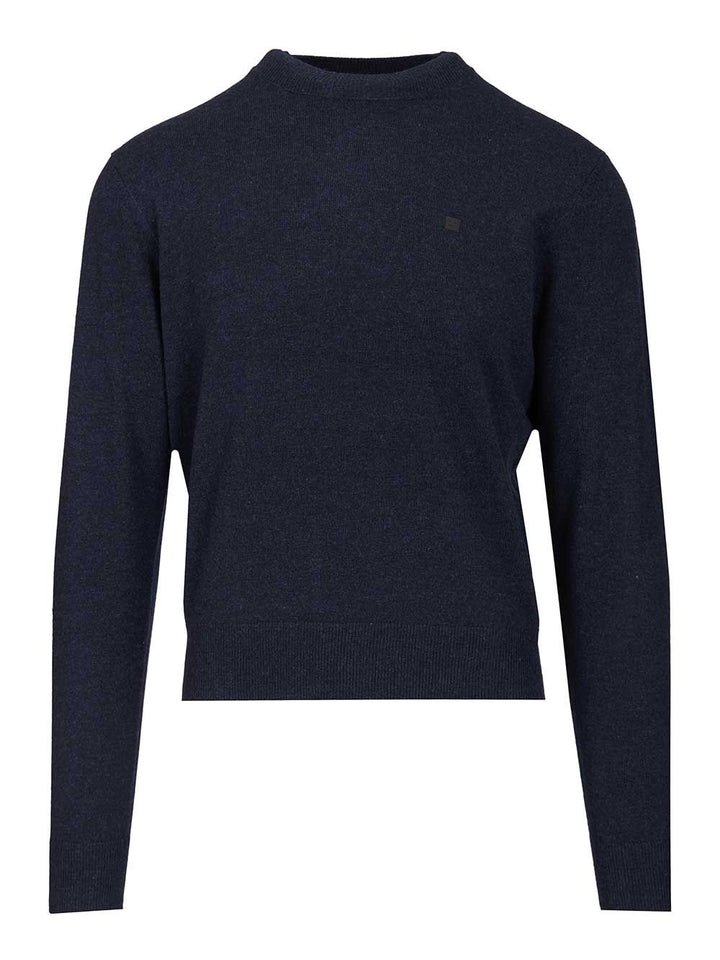 Acne Studios Crew Neck Sweater Knitwear - Blu | c9ca60a4ac5a91c8c95b09be87fa9fc12b537d06