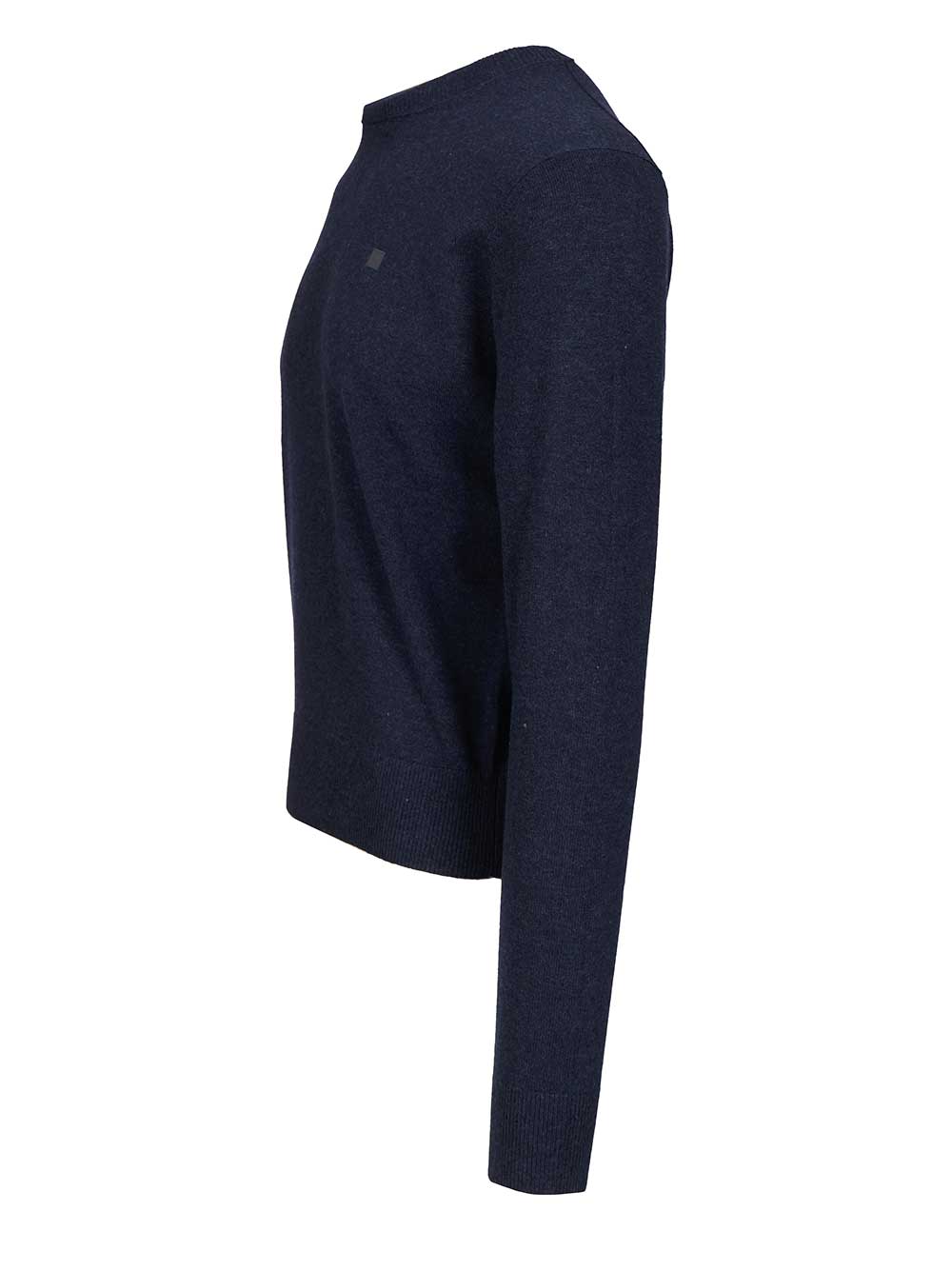 Acne Studios Crew Neck Sweater Knitwear - Blu | 83e67df72c5aec5261e6ff759b5a39215480c083