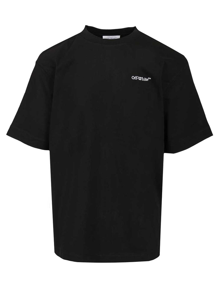 Off-White Landscape Arrow T-Shirt - Nero | 7b709f828a3ee2377843bb38bfa34b84374fd06c