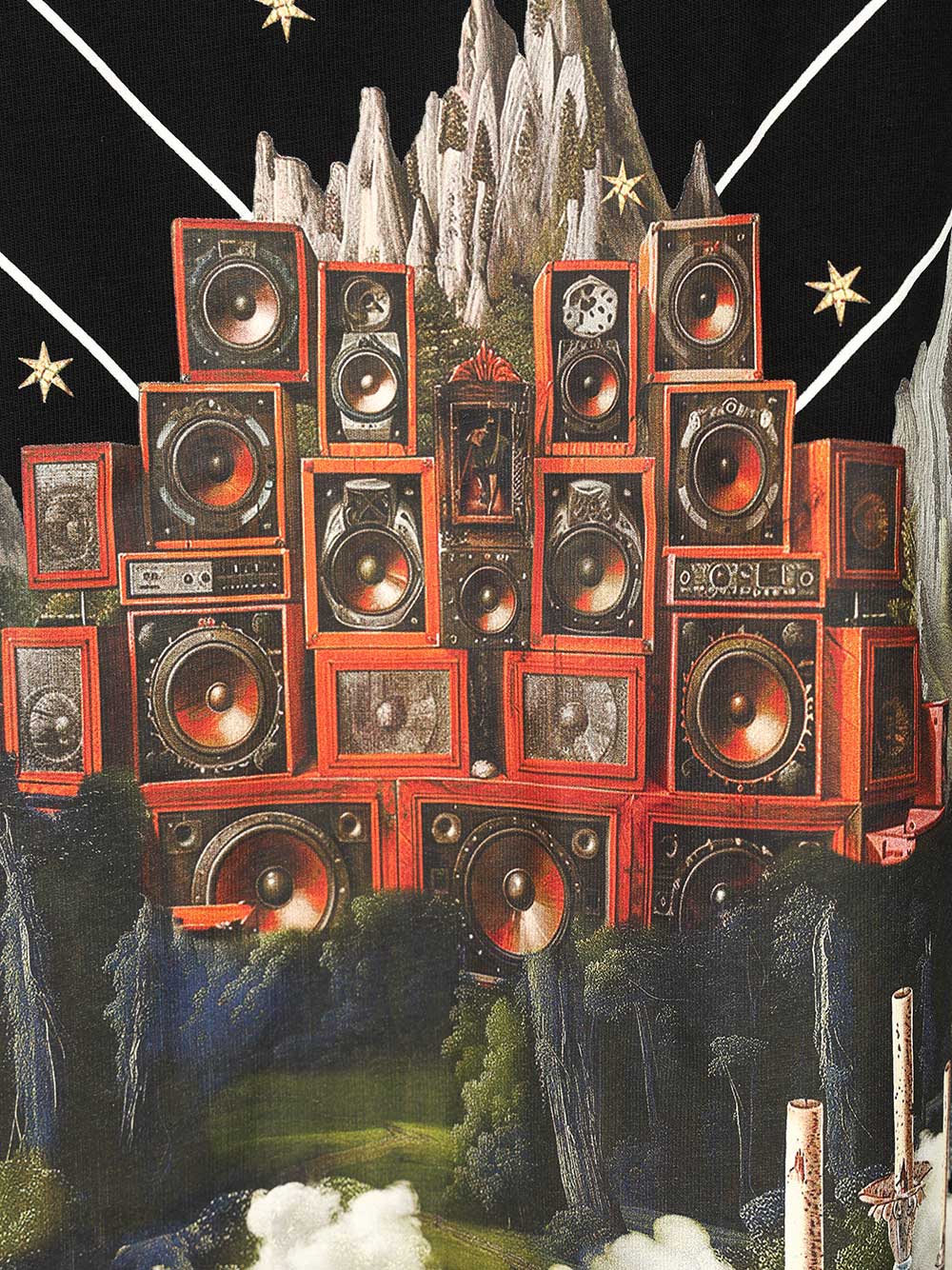 Off-White Landscape Arrow T-Shirt - Nero | 0a606d1f73f01d5626433456e1ebec45904997eb