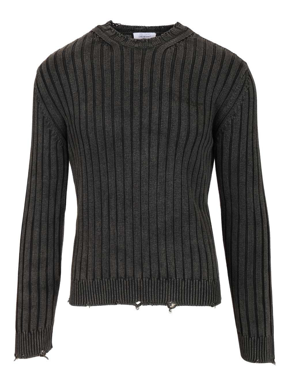 Off-White Ink Arrow Sweater Knitwear - Nero | 3c57ac31489ef3a3f77c523785449a4d35eb83c2