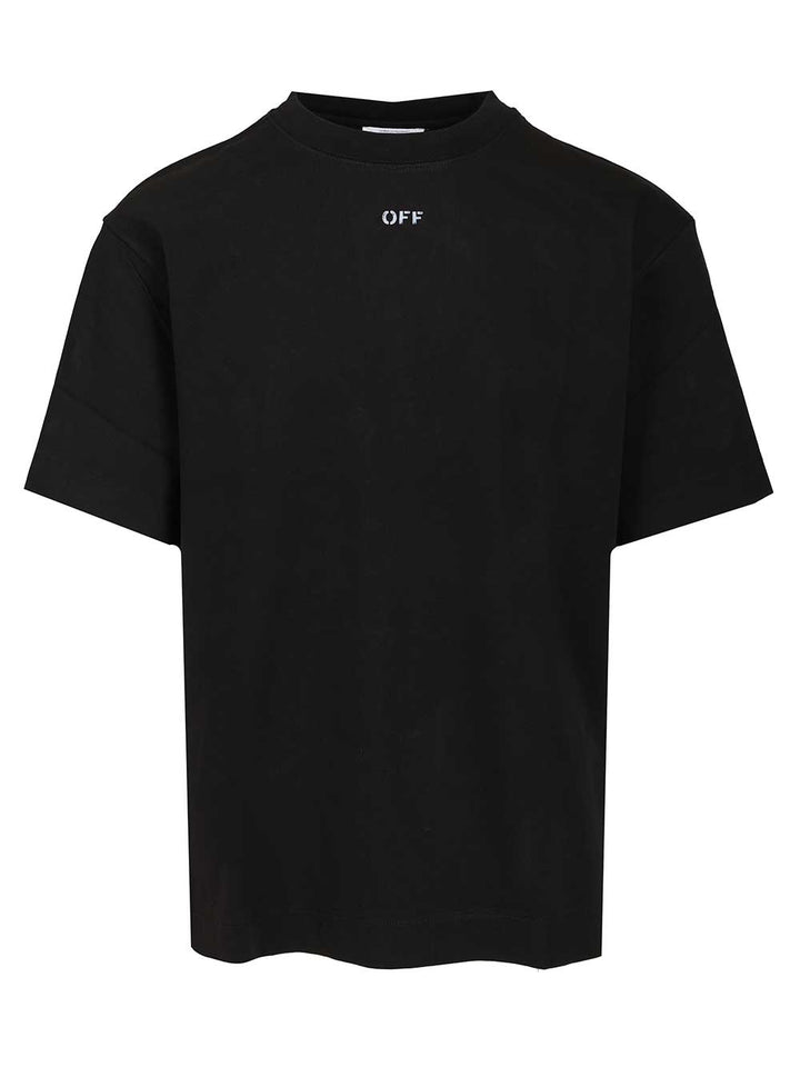 Off-White Stencil Arrow Skate Logo T-Shirt - Nero | ef752718b38798de65f9c8bb07c89d86511d6dc1