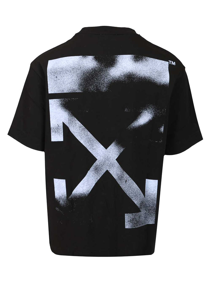 Off-White Stencil Arrow Skate Logo T-Shirt - Nero | 0e84d21bbf94ddb524c9ad43d0a28e6b3609fff7