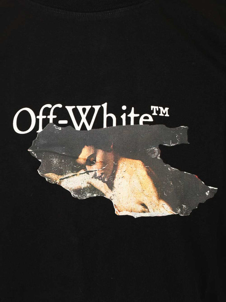 Off-White Arrow Plant T-Shirt - Nero | 657b45c036a05dd1b5e10846e09c4ff527ee0793