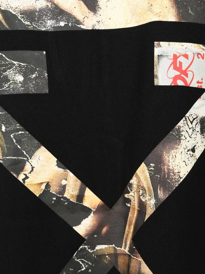 Off-White Arrow Plant T-Shirt - Nero | 9f59b90eb7c0be98c8652edd672bd02fb839e478