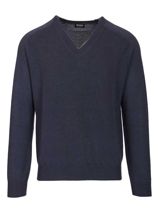 Oasi Cashmere Sweater Knitwear Blu
