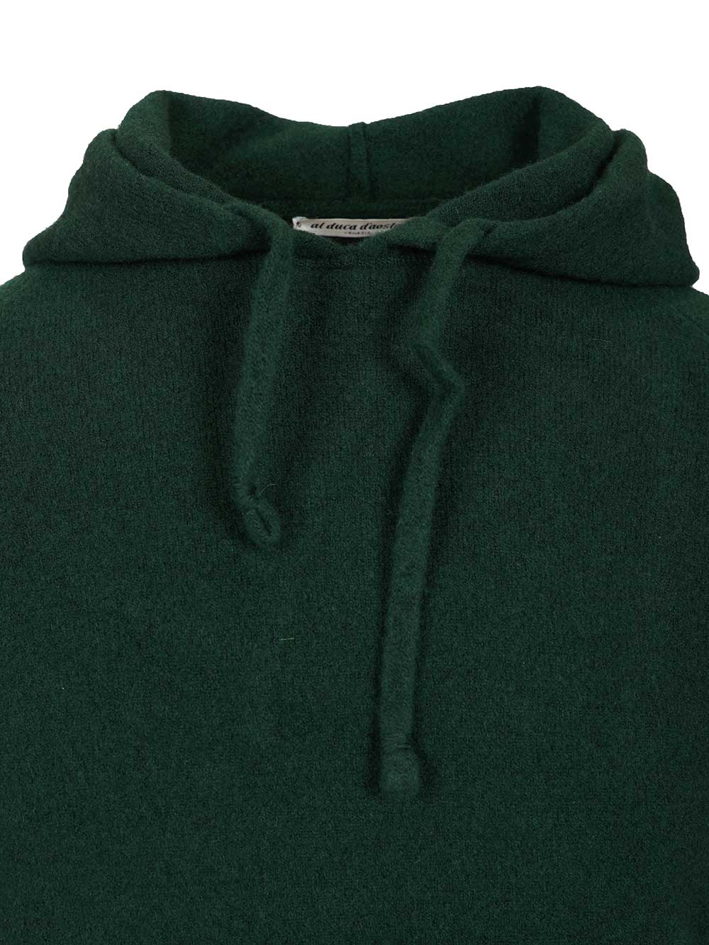 Al Duca D'Aosta Mohair Hooded Sweater Knitwear - Verde | 692e2ab978ed899b5f66a00febf7bb207273058b