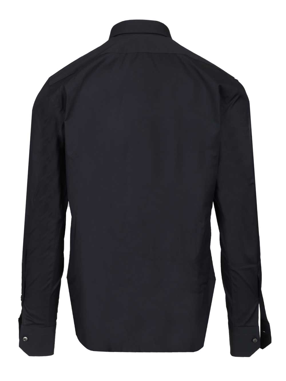 Ermenegildo Zegna Stretch Cotton Shirt Shirts - Blu | c3b3919054038909ca08c1ffce7c76eaeeaa33ad