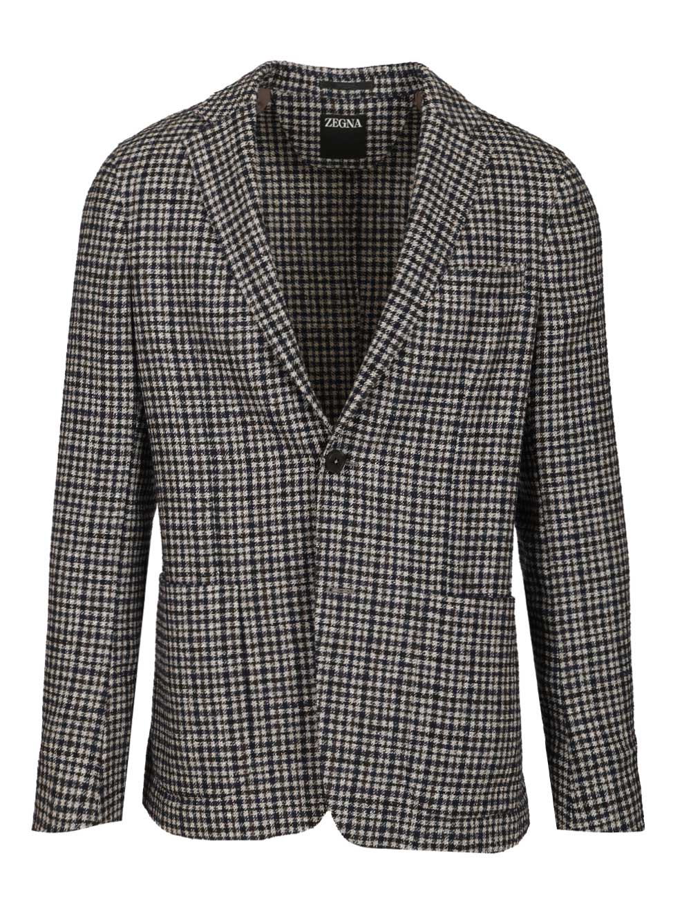 Ermenegildo Zegna Wool And Mulberry Silk Blazer Giacche - Multicolor | 013f4c3e21e648851f76282dac204d12aa83415c