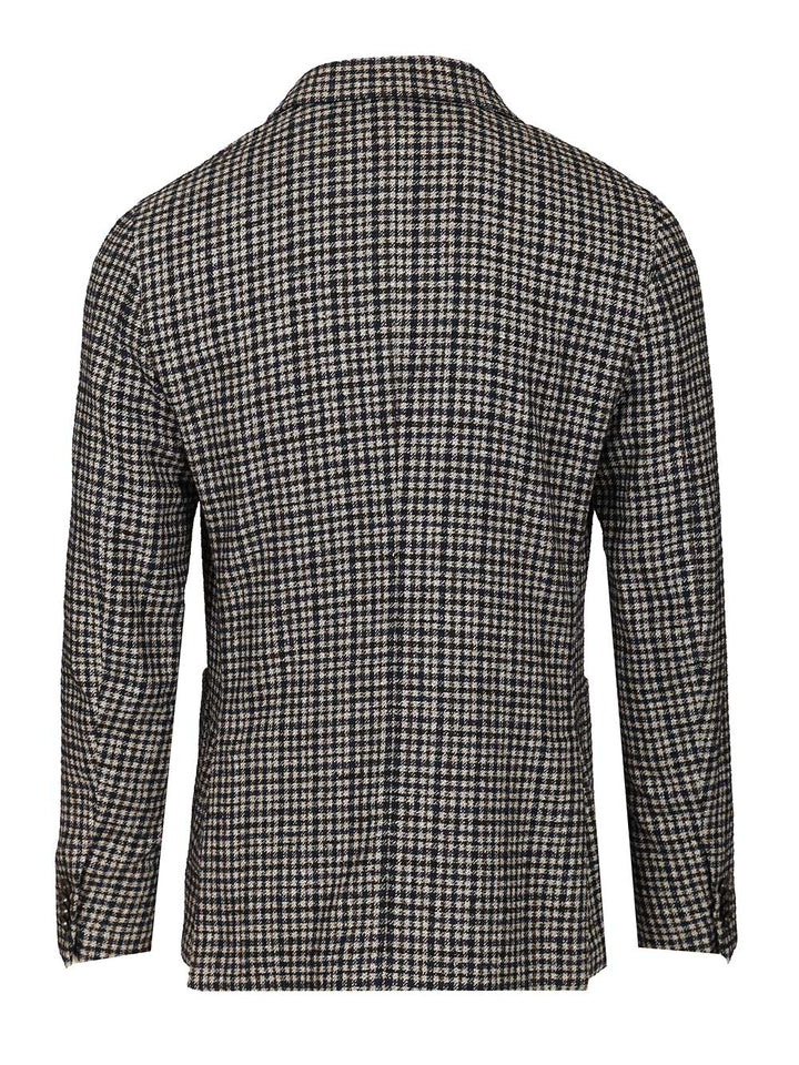 Ermenegildo Zegna Wool And Mulberry Silk Blazer Giacche - Multicolor | 3f7ec883c5c258db811db9fa2e0a11aceaea9255